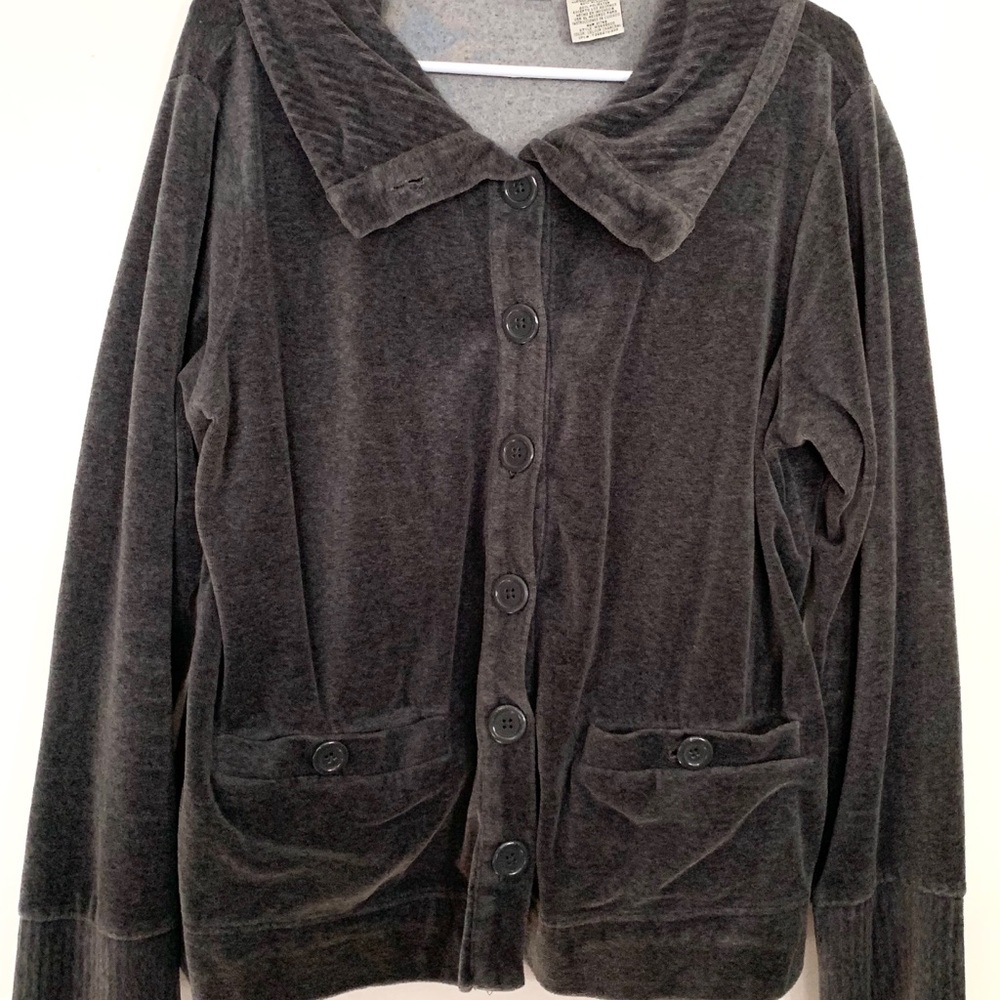 Grey ‘white Stag’ Cowl Neck Women’s Sweater!
